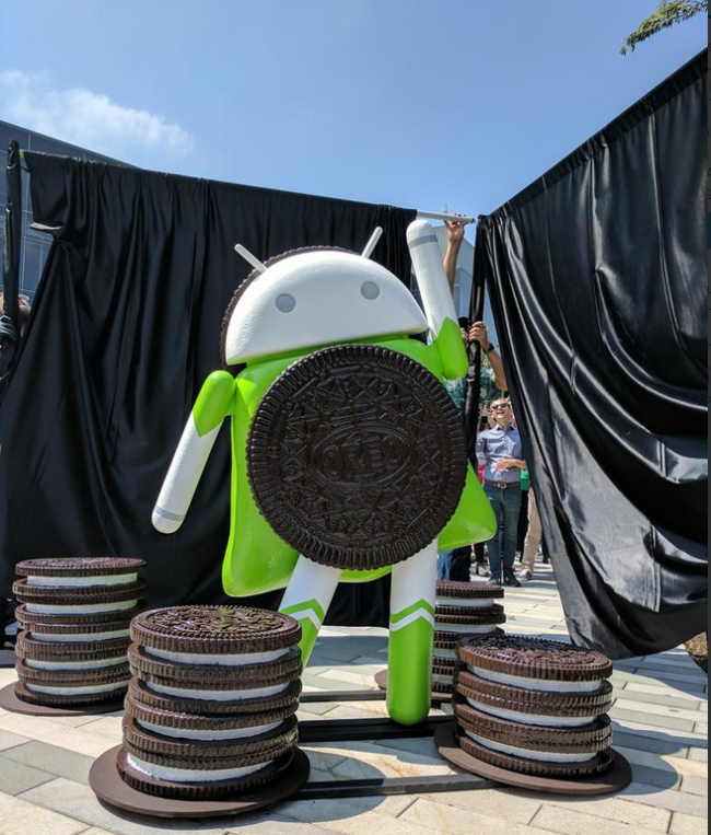 Android Oreo Bild Davey Burke über Twitter