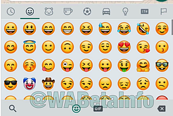 WhatsApp Beta neue Emojis Quelle WABetaInfo über Twitter