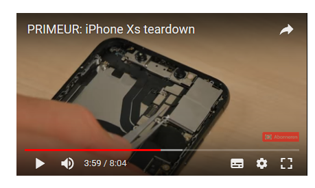 iPhone Xs Teardown YouTube
